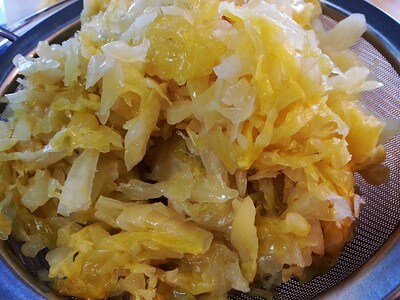 sauerkraut in a bowl image